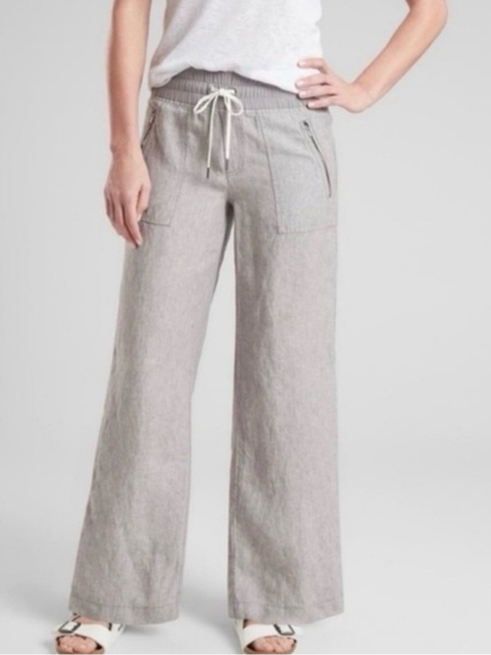 Athleta linen Sweatpants
